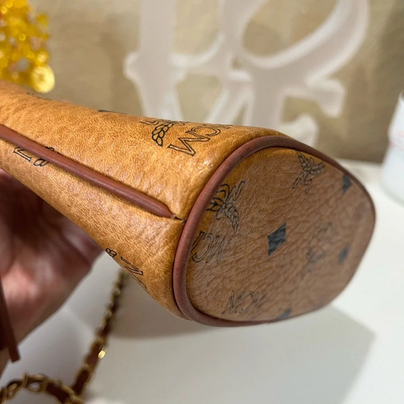 MCM Cognac Sling Bag - Picture 6 of 12